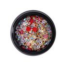 Acessórios para Nail Art Mixed Crystal Stone Pearl Steel Ball Acessórios