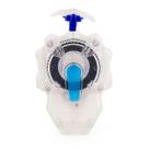 Acessórios periféricos Toy Pull Wire Launcher Gyro Silver