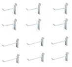 Acessórios Slatwall Dazzling Displays Ganchos Slatwall de 4 cm e 6 cm