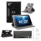 Acessórios Tab A9 8.7" Capa 360, Teclado e Caneta Acessórios Tab A9 8.7" Capa 360, Teclado e Caneta
