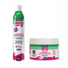Acidificante + Creme Capilar Para Cabelo Cacheado E Crespo