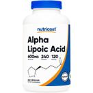 Acido Alfa Lipoico 600 mg 240 Cápsulas Importado Nutricost