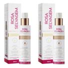 Ácido Clareador Ativado Rosa Selvagem Facial Corporal c/2 Ácido Clareador Ativado Rosa Selvagem Facial Corporal c/2