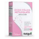 Ácido Fólico Metilfolato Com Vitaminas 30 Cápsulas Katiguá