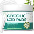 Ácido glicólico Pads Jtopyrt 20% esfoliantes faciais de dupla face 60 ct