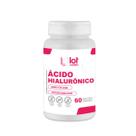 Ácido Hialurônico 100mg 60 cápsulas Pele Jovem Articulação Original
