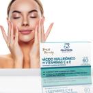 Ácido Hialurônico+vitaminas anti-idade 60 cápsulas 500mg sem sabor
