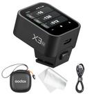 Acionador de flash sem fio Godox X3N TTL para Nikon com OLED Acionador de flash sem fio Godox X3N TTL para Nikon com OLED