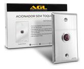 Acionador sem toque inox infravermelho agl 12v Acionador sem toque inox infravermelho agl 12v