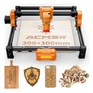 Acmer S2 Laser Cnc 7w Máquina De Gravação E Corte 30x30cm