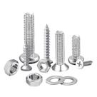 Aço inoxidável Cross Tapping Screw Set, Parafusos Domésticos, Adequado para Carpintaria Aço inoxidável Cross Tapping Screw Set, Parafusos Domésticos, Adequado para Carpintaria