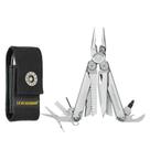 Aço inoxidável multiferramenta LEATHERMAN Wave+ 18 em 1 de tamanho completo