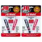 Aço original reforçado com solda epóxi J-B de alta resistência 2x30mL