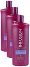 Acondicionador Profesional Infusium Hidratante y Reparador, Aguacate y Aceite de Oliva, Aroma Clásico Ligero y Suave, 1000 ml (Paquete de 3)
