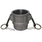 Acoplador Camlock Fêmea x Fêmea Tipo D 2" x 2" Alumínio Acoplador Camlock Fêmea x Fêmea Tipo D 2" x 2" Alumínio
