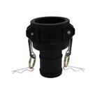 Acoplador Camlock Tipo C de Polipropileno 2" BSP
