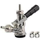 Acoplador de barril JANSAMN Sankey D Tap 304 Sonda de aço inoxidável Acoplador de barril JANSAMN Sankey D Tap 304 Sonda de aço inoxidável