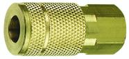 Acoplador de latão Plews Tru-Flate 13-135 1/4" T Design