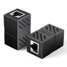 Acoplador Ethernet UGREEN RJ45 1000 Mbps (Cat7/Cat6/Cat5e) - Pacote com 2 Acoplador Ethernet UGREEN RJ45 1000 Mbps (Cat7/Cat6/Cat5e) - Pacote com 2