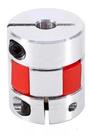 Acoplador Flexível Tipo Red Jaw Spider 5x10 para Motor de Passo