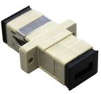 Acoplador Óptico SC Simplex MM Bege