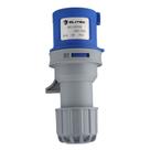 Acoplador Plugue Industrial 2P+T 32a Elitek 6h IP44 Azul - nao comprar mais Acoplador Plugue Industrial 2P+T 32a Elitek 6h IP44 Azul - nao comprar mais