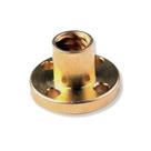 Acoplador Rosca Fuso T8 com Porca Flange e Rosca Castanha de 8mm