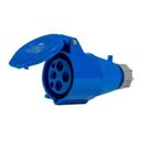 Acoplador Tomada Industrial 3P+T 16a Rohdina 9h IP44 Azul