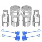 Acopladores hidráulicos de conexão rápida Cplbrb 1/2” NPT Flat Face