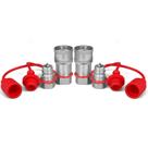 Acopladores hidráulicos de conexão rápida OKBA 1/4” NPT ISO 7241-B
