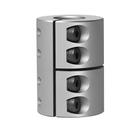 Acoplamento de eixo Sinoblu Aluminium Rigid Clamp-on D32 L45 de 10 mm a 14 mm