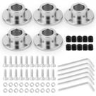 Acoplamento de flange Acoplador de eixo de motor QCQIANG de 12 mm (5PCS) Acoplamento de flange Acoplador de eixo de motor QCQIANG de 12 mm (5PCS)