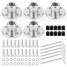 Acoplamento de flange Acoplador de eixo de motor QCQIANG de 6 mm (5PCS) Acoplamento de flange Acoplador de eixo de motor QCQIANG de 6 mm (5PCS)