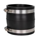 Acoplamento de PVC flexível Fernco P1060-33 para plástico de 3”