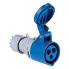 ACOPLAMENTO INDUSTRIAL FEMEA TRAMONTINA 2 POLOS+TERRA 220V. a 250V. 32A. - 56255/135