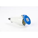Acoplamento Steck 2P+T 16A 220/240V Azul