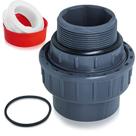 Acoplamiento para Bomba de Piscina Boltigen 1.5 NPT Macho x 1.5 Unión de Encastrar