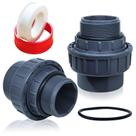 Acoplamiento para bomba de piscina Boltigen 1.5 NPT macho x 1.5 unión deslizante Acoplamiento para bomba de piscina Boltigen 1.5 NPT macho x 1.5 unión deslizante