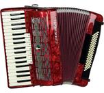 Acordeon Cadenza 80 Baixos 37 Teclas - Vermelho