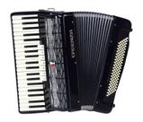 Acordeon Cadenza CD120/41 120 Baixos 41 teclas BK Preto