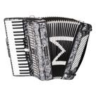 Acordeon Michael 120 Baixos Perolado ACM12007N Pbk Com Case