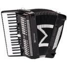 Acordeon Michael ACM8007N 80 Baixos 37 Teclas SPB Preto Solido