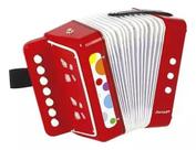 Acordeon Sanfona Instrumento Musical Infantil Confetti