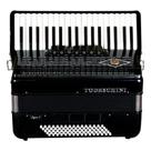 Acordeon Todeschini 80 Baixos 37 Teclas YW870 Preto Com Bag