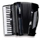 Acordeon Todeskini 80 Baixos Preto/ Pronta Entrega