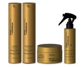 Acquaflora Força Cresc e Resist Kit Sh+Cond+Trat Cond+Tônico