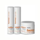 Acquaflora Forma Curvas Kit Com 3 Tratamento Condicionante
