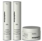 Acquaflora Kit Shampoo Condicionador e Máscara Acquaplex