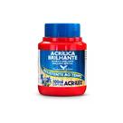 Acrilex - Tinta Acrilica Acrilex Brilhante 100 ml Vermelho Fogo