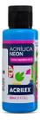 Acrílica Fosca AZUL NEON 60ml - ACRILEX - 039600109